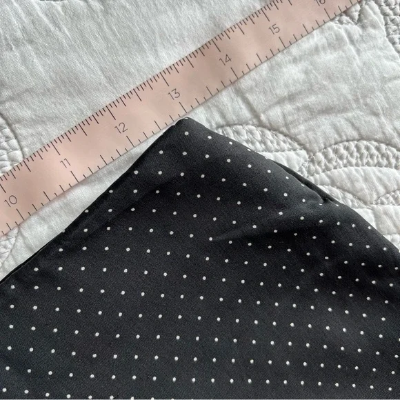 Diane Von Furstenberg - Wide Leg Silk-Blend Trousers - Navier Dot - Picture 11 of 13